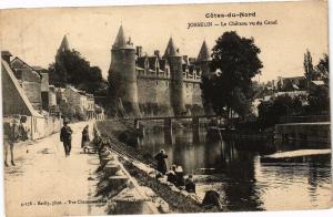 CPA Cotes - du-Nord - JOSSELIN - Le Chateau vu du Canal (206048)