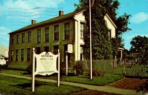 Iowa Pella Historical Village Wyatt Earp House Museum and Park 1978