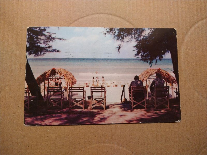 1955 Casa La Rosa, Varadero Beach, Cuba Chrome Postcard