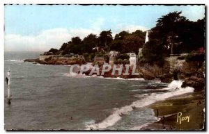 Old Postcard Between Ponic and Sainte Marie La Cote taking the Noeveillard