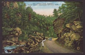 Scenic Loop Highway,Great Smoky Mountains  Postcard 