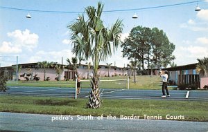 Pedro South of the border tennis courts South of the Border, South Carolina  