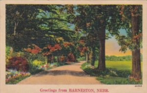 Greetings From Barneston Nebraska 1942