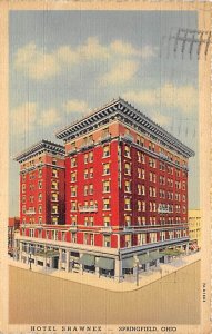 Hotel Shawnee Springfield, Ohio OH