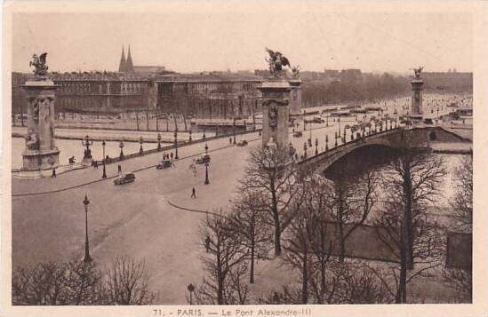 France Paris Le Pont Alexandre III