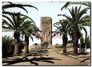 Postcard Modern Morocco Rabat La Tour Hassan