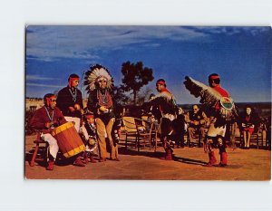 Postcard Hopi American Indian Dancers, Grand Canyon, Arizona
