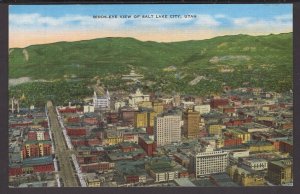 Utah SALT LAKE CITY - Birds-Eye View - LINEN