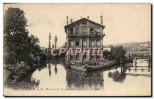 Old Postcard Lisieux The edges of the camp touques Franc