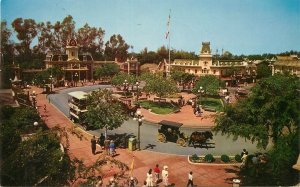 Postcard California Anaheim Disneyland 1950s Amusement 23-7225