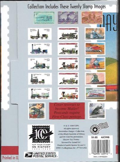 US Trains and Locomotives . 20 Jumbo 5X7 Postcards. #922, 993, 1006, 2362-66 . .