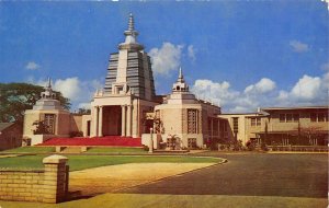 Honolulu Hawaii 1950s Postcard Soto Zen Temple Of Hawaii Buddhist