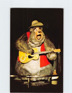 Postcard The Country bear Jamboree Big Al Singing Disney World Florida USA