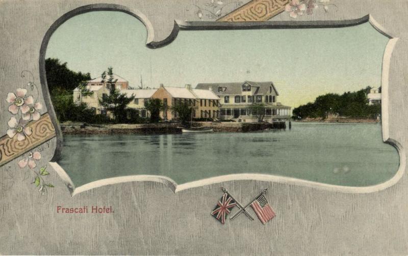 bermuda, B.W.I., Frascati Hotel (1900s) Postcard