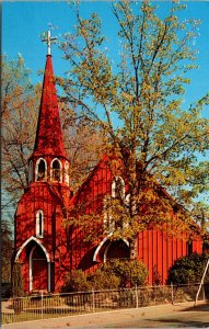 Vtg 1970s St James Episcopal Church Sonora California CA Unused Chrome Postcard