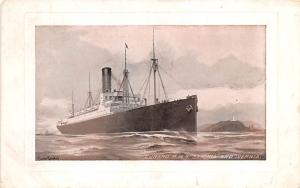 Cunard RMS Saxonia & Ivernia Ship Unused 