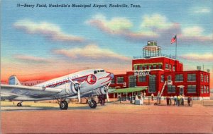 Linen Berry Field, Nashville Municipal Airport The Great Silver Fleet Tennessee