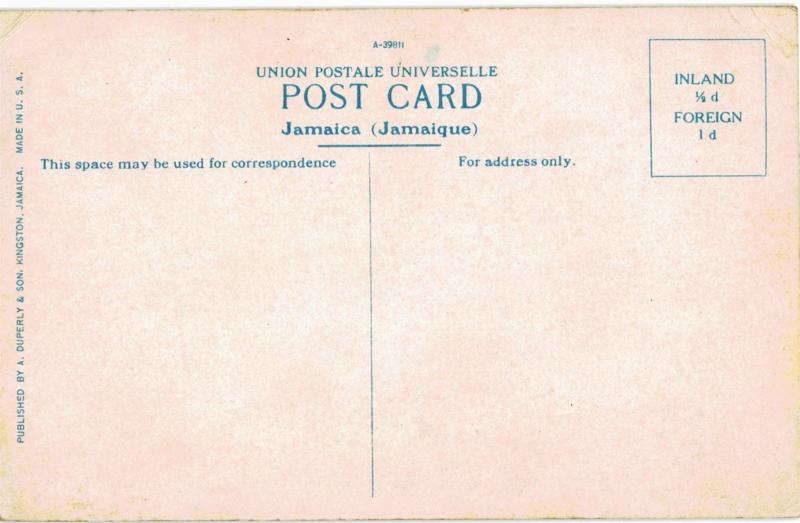 Jamaica Myrtle Bank Hotel 1910 Unused 