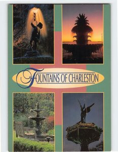 Postcard Fountains Of Charleston, South Carolina