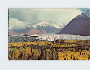 Postcard Matanuska Glacier Alaska USA