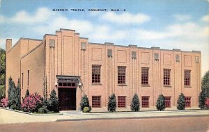 Masonic Temple Conneaut, Ohio OH Postcard