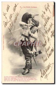 Old Postcard Fun Children Petit Cyrano