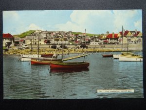 Dorset WEST BAY The Harbour c1970's Postcard