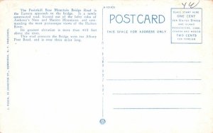 Lake at the Dance Hall Bear Mountain, New York Postcard