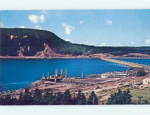 Unused Pre-1980 TOWN VIEW SCENE Port Hawkesbury - Mulgrave Nova Scotia NS p8191