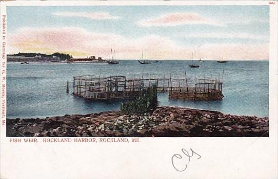 Fish Weir Rockland Harbor Rockland Maine