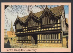 Warwickshire Postcard - Ford's Hospital, Coventry    T8525
