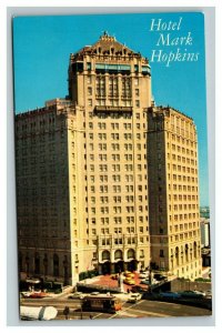 Vintage 1950's Postcard Hotel Mark Hopkins Nob Hill San Francisco California