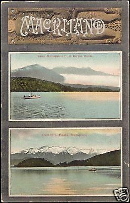 new zealand, MACRILAND, Lake Manapouri (1910s)