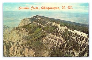 Sandia Crest Albuquerque New Mexico Postcard