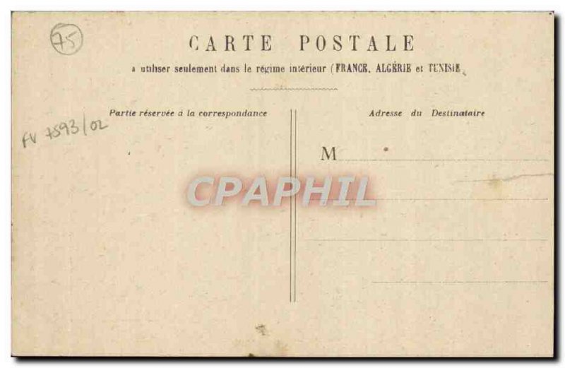 Old Postcard Paris Gare Saint Lazare