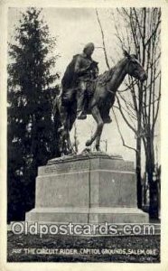 Circuit Rider, Capitol Grounds - Salem, Oregon OR  