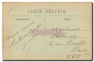 Old Postcard Foret Senart Carrefour du Chene d'Antin