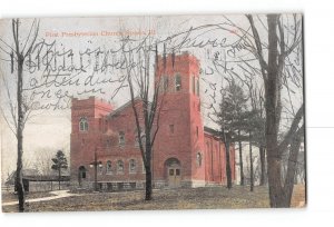 Sparta Illinois IL Postcard 1910 First Presbyterian Church