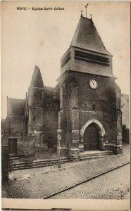 CPA ROYE Eglise St-Gilles (19357)