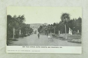 C.1910 Palm Avenue, Sutro Heights, San Francisco, Cal. Postcard P97