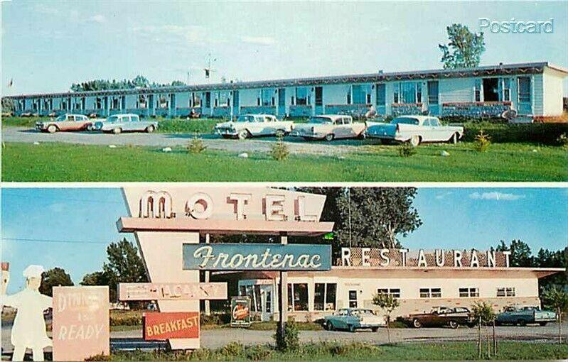 Canada, Quebec, Pointe Du lac, Motel Frontenac, Multi View, W. Schermer 22249B