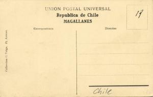 chile, MAGALLANES, En el Seno de Ua. Eza., Sailng Boat (1910s) Veiga 314