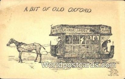 Old Oxford UK, England, Great Britain Unused 