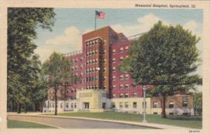 Illinois Springfield Memorial Hospital 1951 Curteich