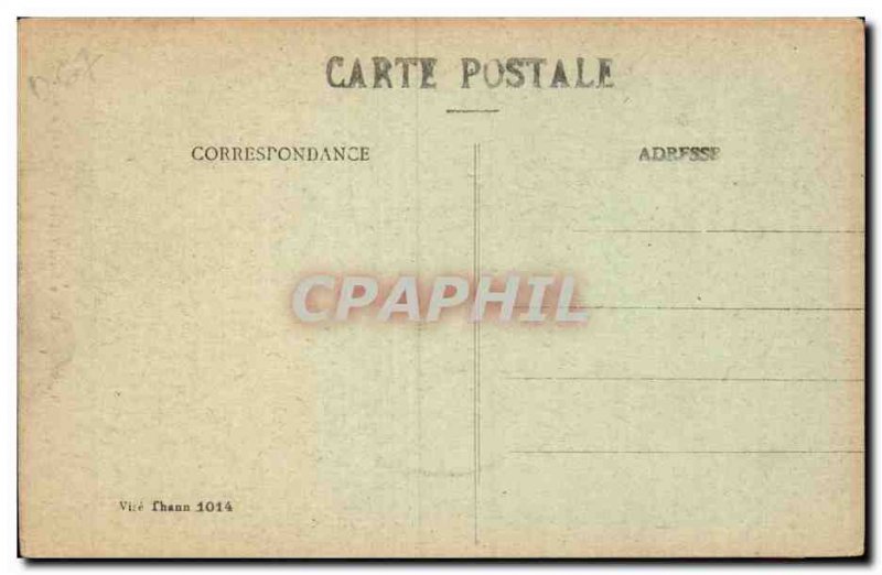 Thann Old Postcard L & # 39eglise ST Thiebaut