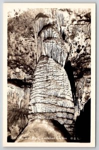 New Mexico Carlsbad Rock Of Ages NM RPPC Real Photo Postcard B37