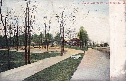 Reservoir Park Harrisburg Pennsylvania 1906