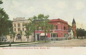 WAUSAU, Wisconsin, 1900-10s; Gas CO. & Opera House