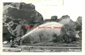 AK, Fairbanks, Alaska, RPPC, Hydraulic Mining Scene, Griffins Photo No 189