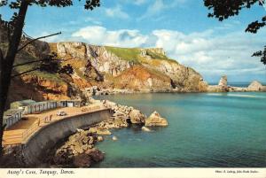 B101432 anstey s cove torquay devon   uk 14x9cm